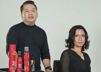 ขั้นตอนการเซตผมยืดโคน-ดัดปลาย