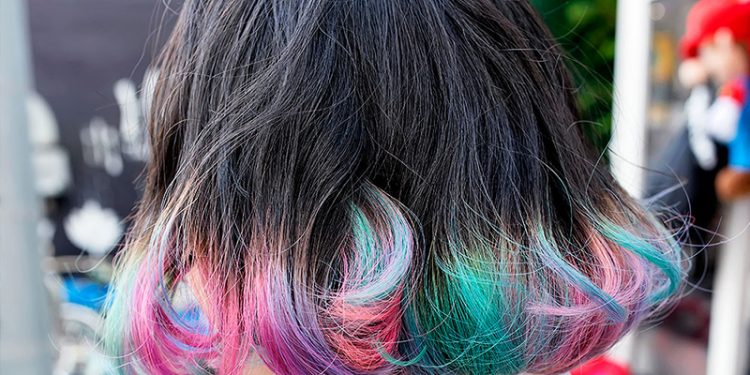 Dip Dye Hair รวมไอเดียดิปปลายผมด้วยสีสันเกร๋ๆ รับปี 2018