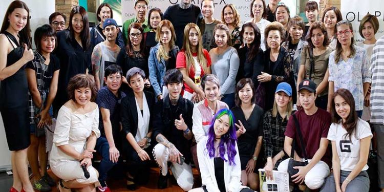 Olaplex จัดคลาสเรียนสุดพิเศษดึง Jordan Alexander บินลัดฟ้าจากอเมริกา