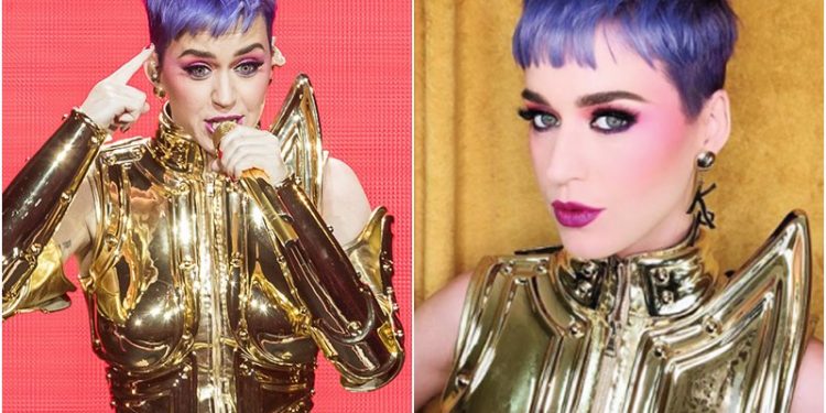 เคที่ เพอร์รี่ เซอร์ไพรส์แฟนคลับเปลี่ยนสีผมม่วงตะลุยยุโรป