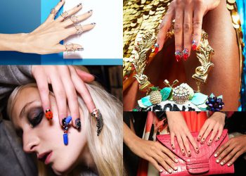 Nails Trend 2018 เทรนด์เล็บสุด Blink เพิ่มความเก๋แบบ Material Girls