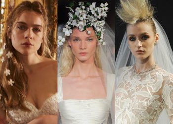 รวมไอเดียผมเกล้าและทรงผมเจ้าสาวพร้อมเมคอัพจาก Bridal Fashion Week 2019 [Part.1]