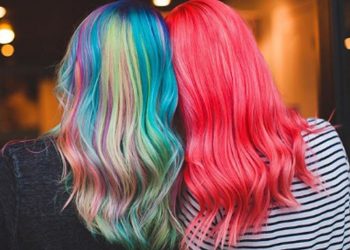 “Rainbow Hair” สีผมสุดคิวท์ดุจม้ายูนิคอร์น