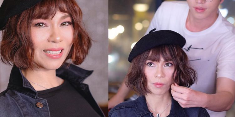 ผมทรงใหม่ “จินตหรา พูนลาภ” หน้าม้าเหมือนเดิมเพิ่มเติมดัดลอน