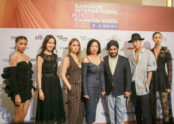 เก็บตกเซเลบคนดังจากแฟชั่นโชว์ VATANIKA ในงาน Bangkok International Fashion Week 2019