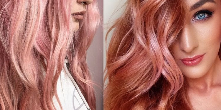 แซบรับซัมเมอร์กับผมสี Rose Gold