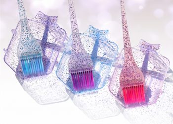 สวยอินเทรนด์! แปรงย้อมผมกลิตเตอร์