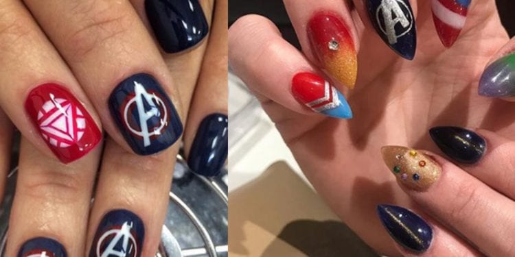 อินเนอร์แรง! ไอเดียแต่งเล็บ #ทีมAvengers