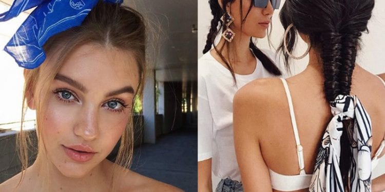 “ผ้าผูกผม” เปลี่ยนทรงผมใหม่ให้แซบกว่าเดิม!