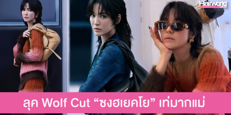 ลุค Wolf Cut “ซงฮเยคโย” ลุคใหม่สายแฟ ที่เท่กร้าวใจมากแม่!